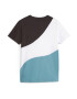 PUMA Tricou 'POWER' cyan / negru / alb - Pled.ro