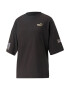 PUMA Tricou supradimensional auriu / lila / mov liliachiu / negru - Pled.ro