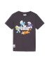 PUMA Tricou 'THE SMURFS' albastru deschis / gri metalic / portocaliu / alb - Pled.ro