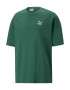 PUMA Tricou 'Classics' verde închis / alb - Pled.ro