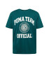 PUMA Tricou verde smarald / alb - Pled.ro