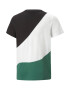 PUMA Tricou verde smarald / negru / alb - Pled.ro