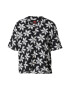 QUIKSILVER Bluză negru / alb - Pled.ro