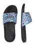 QUIKSILVER Flip-flops 'BRIGHT COAST' albastru deschis / lila / negru / alb - Pled.ro