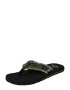 QUIKSILVER Flip-flops 'Monkey Abyss' maro / verde / negru - Pled.ro