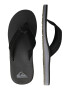 QUIKSILVER Flip-flops 'Carver' gri închis / negru - Pled.ro