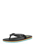 QUIKSILVER Flip-flops turcoaz / portocaliu / negru / alb - Pled.ro