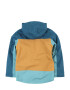 QUIKSILVER Geacă sport 'AMBITION' turcoaz / maro caramel / verde petrol / negru - Pled.ro