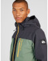 QUIKSILVER Geacă sport 'Dawson' galben / gri grafit / verde / negru - Pled.ro