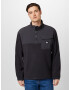 QUIKSILVER Hanorac sport 'NIGHT WANDER' gri metalic / negru / alb - Pled.ro