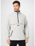 QUIKSILVER Jachetă fleece 'SATURN' gri deschis / negru - Pled.ro