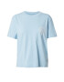 QUIKSILVER Tricou albastru deschis / alb - Pled.ro