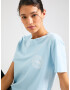 QUIKSILVER Tricou albastru deschis / alb - Pled.ro