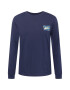 QUIKSILVER Tricou 'ECHOES IN TIME' bej / bleumarin / albastru aqua - Pled.ro