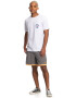 QUIKSILVER Tricou funcțional albastru / roz / alb - Pled.ro