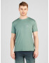 QUIKSILVER Tricou funcțional 'LAP TIME' gri / verde jad - Pled.ro