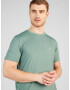 QUIKSILVER Tricou funcțional 'LAP TIME' gri / verde jad - Pled.ro