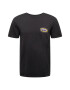 QUIKSILVER Tricou galben / mov liliachiu / negru - Pled.ro