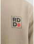 R.D.D. ROYAL DENIM DIVISION Bluză de molton 'Dean' bej / roșu - Pled.ro