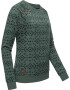 Ragwear Bluză de molton 'Darria' verde / negru - Pled.ro