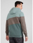 Ragwear Hanorac 'Trety' gri taupe / verde / verde pastel - Pled.ro