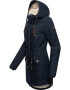 Ragwear Parka de iarnă 'Elsie' albastru / bleumarin / alb - Pled.ro