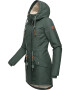 Ragwear Parka de iarnă 'Elsie' verde - Pled.ro