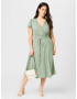 Ragwear Plus Rochie verde / alb - Pled.ro