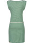 Ragwear Rochie de vară 'Chego' verde / alb - Pled.ro