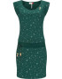 Ragwear Rochie de vară 'Penelope' verde / alb - Pled.ro