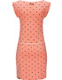 Ragwear Rochie de vară 'TAG DOTS' albastru marin / corai - Pled.ro