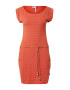 Ragwear Rochie de vară 'TAG' roșu orange / alb - Pled.ro