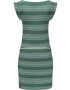 Ragwear Rochie de vară verde smarald / alb - Pled.ro