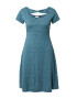 Ragwear Rochie 'LUNNGO' verde / verde petrol / roz - Pled.ro