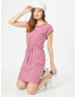 Ragwear Rochie 'MALLORY' roz zmeură / alb - Pled.ro