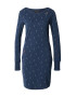 Ragwear Rochie 'RIVER MARINA' bleumarin / alb - Pled.ro