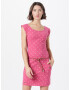 Ragwear Rochie 'TAG' magenta / alb - Pled.ro