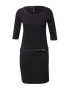 Ragwear Rochie 'TAMY' negru / alb - Pled.ro