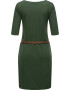 Ragwear Rochie 'Tannya' maro / verde închis - Pled.ro