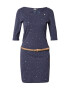 Ragwear Rochie 'TANYA' bleumarin / alb - Pled.ro