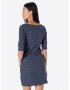 Ragwear Rochie 'TANYA' bleumarin / alb - Pled.ro