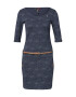 Ragwear Rochie 'TANYA' bleumarin / alb - Pled.ro