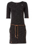 Ragwear Rochie 'TANYA' maro / negru amestecat - Pled.ro