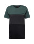 Ragwear Tricou 'CRUZ' gri metalic / verde închis / negru - Pled.ro