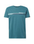 Ragwear Tricou 'HAKE' bleumarin / cyan / alb - Pled.ro