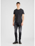 Ragwear Tricou 'VENIE' gri metalic / negru - Pled.ro