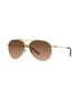 Ralph Lauren Ochelari de soare '0RL707760900474' maro deschis / auriu - Pled.ro