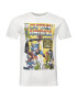 Recovered Tricou 'Captain America Battles' ecru / mai multe culori - Pled.ro