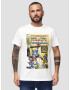 Recovered Tricou 'Captain America Battles' ecru / mai multe culori - Pled.ro