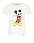 Recovered Tricou 'Mickey Mouse Phone' fildeş / galben citron / negru / alb - Pled.ro